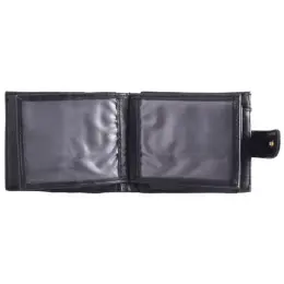 Rhett Distressed Look PU Wallet Black Window
